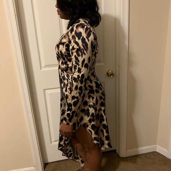 High low cheetah print dress! - Picture 3 of 6